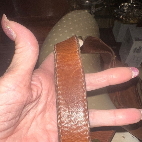 Banana republic large leather hobo bag unisex - Picture 9 of 16